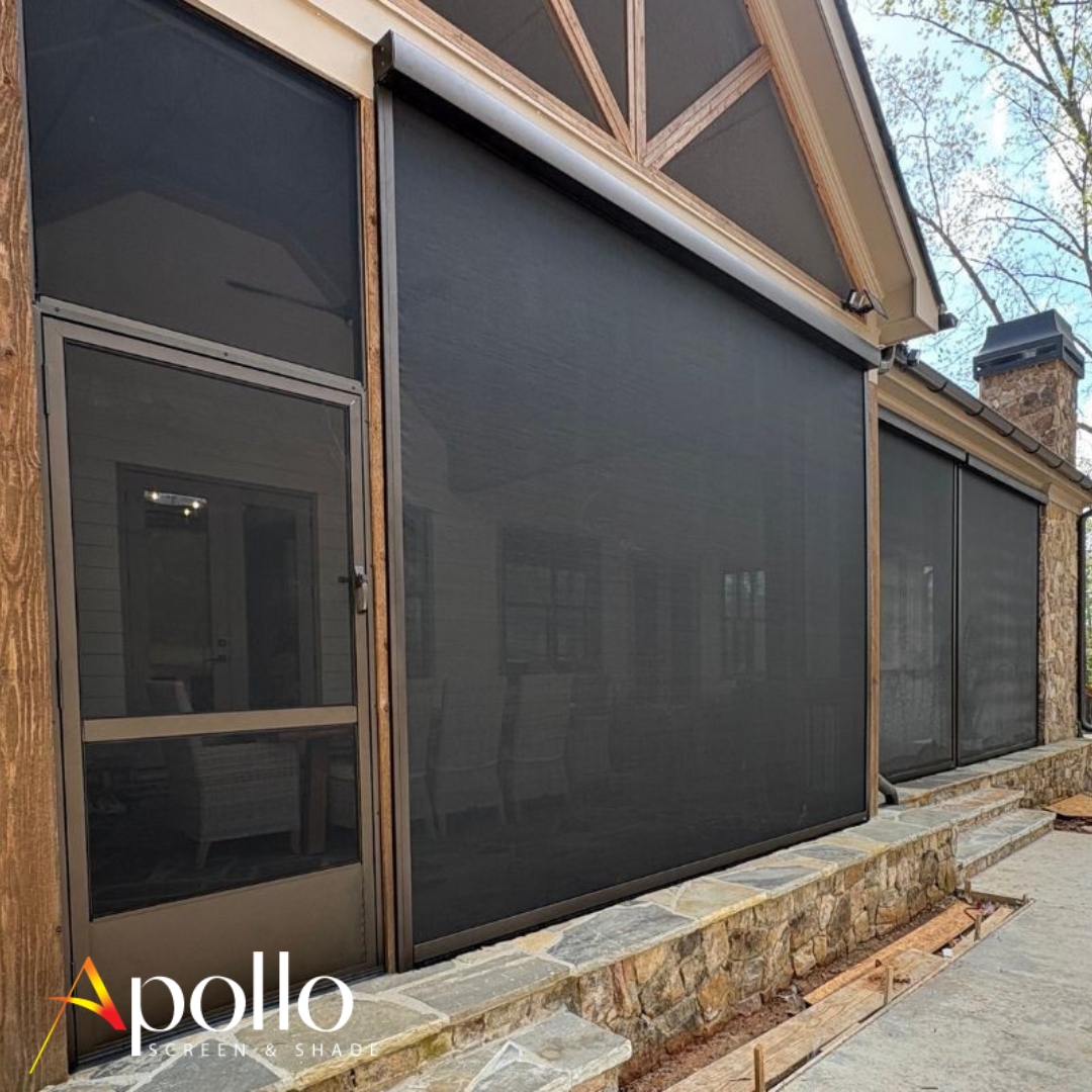 Seamless Shade & Screen Door Combo